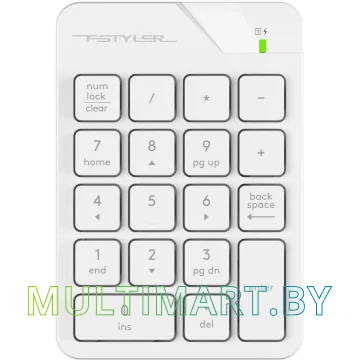 Цифровой блок A4Tech Fstyler FGK21C (белый)